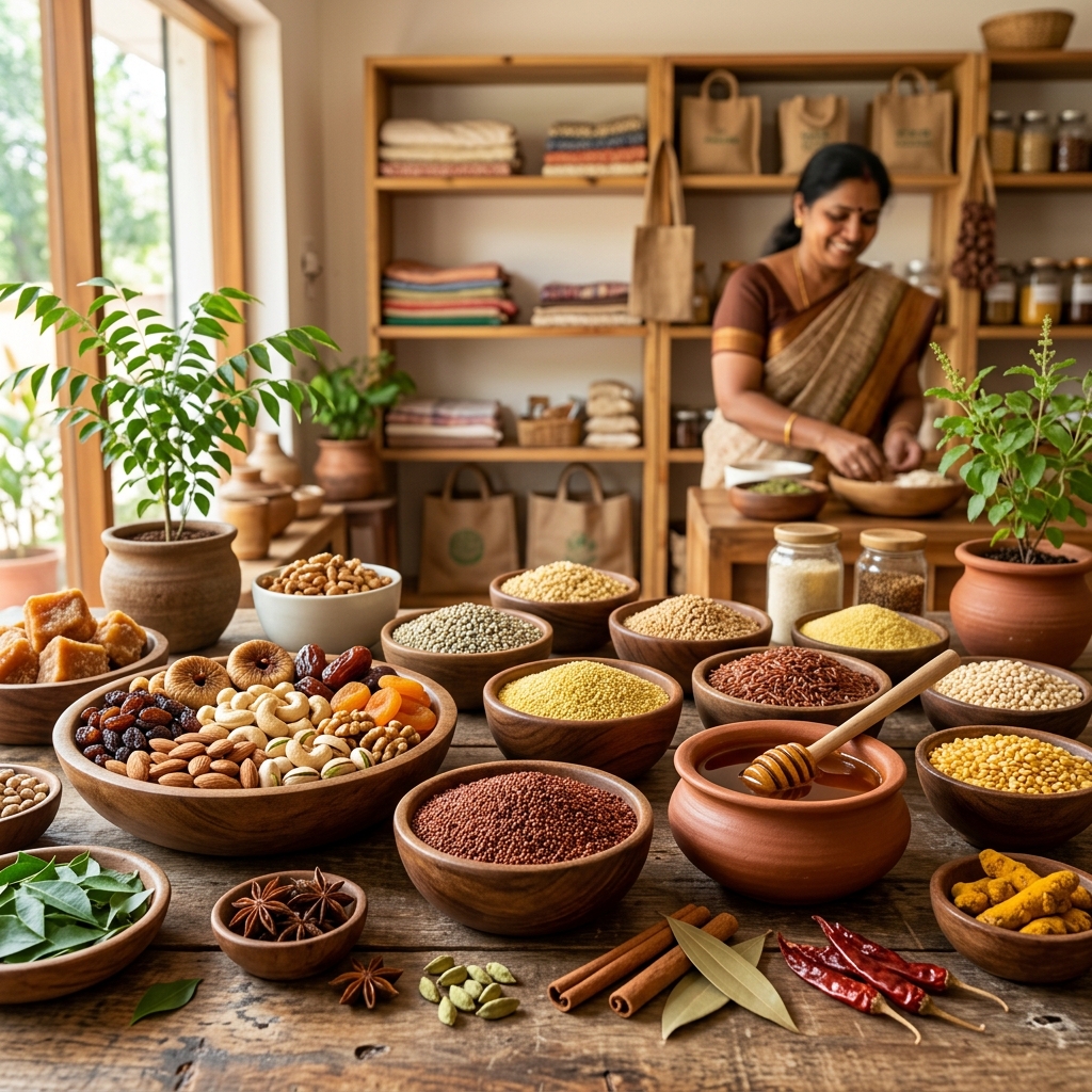 Elite Naturals - Fresh Organic South Indian Spices, Nuts and Honey